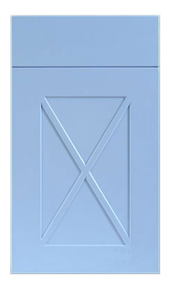 Yolanda 8, Con Raya, Celos�a Cruzada pvc Azul-Ceniza