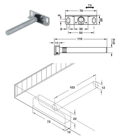 Fijaci�n oculta