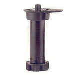 Pata para mueble regulable con cabeza ovalada. Regulable desde 13 hasta 21 cm.
Espiga de 13 mm dimetro.