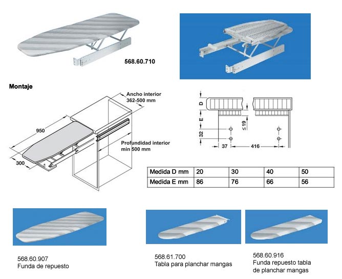 Tabla de planchar