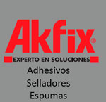 Adhesivos, Selladores, Espumas, Siliconas, Limpiadores, AKFIX