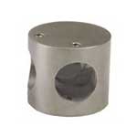 Nudo conector de 2 tubos a 90
Acero Inox Austentico