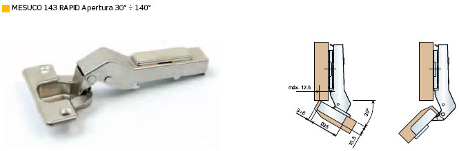 Bisagra INDAUX
