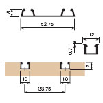 Perfil Inferior Puerta JUNIOR-6 INDAMATIC INDAUX

714.342.101 714.242.104

714342101 714242104