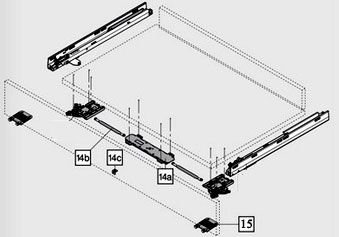 Caj�n blum TANDEMBOX