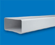 tubo plano rectangular