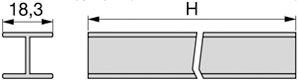 Prolongadores zocalo plasline 2 emuca